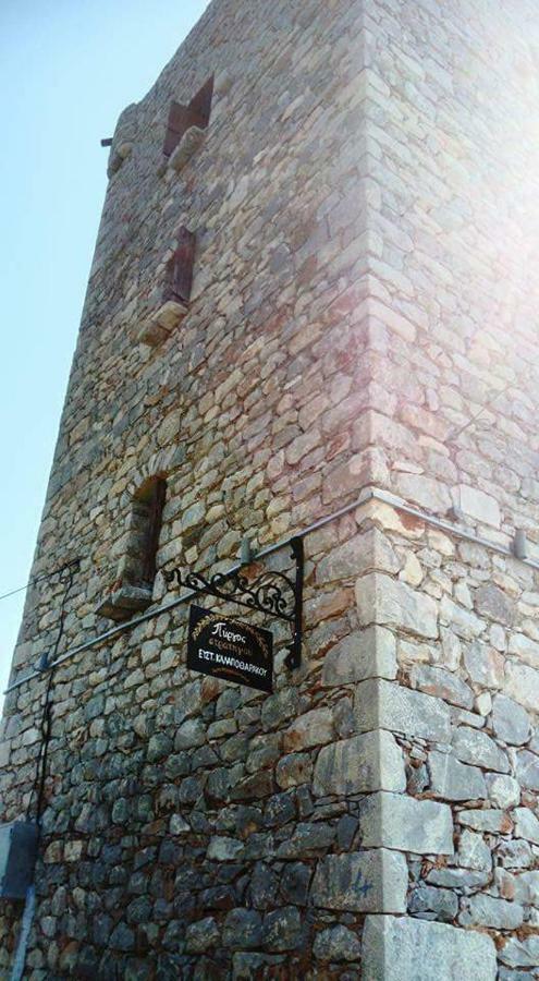Charouda Stone Tower Apartment Pyrgos Dirou ภายนอก รูปภาพ